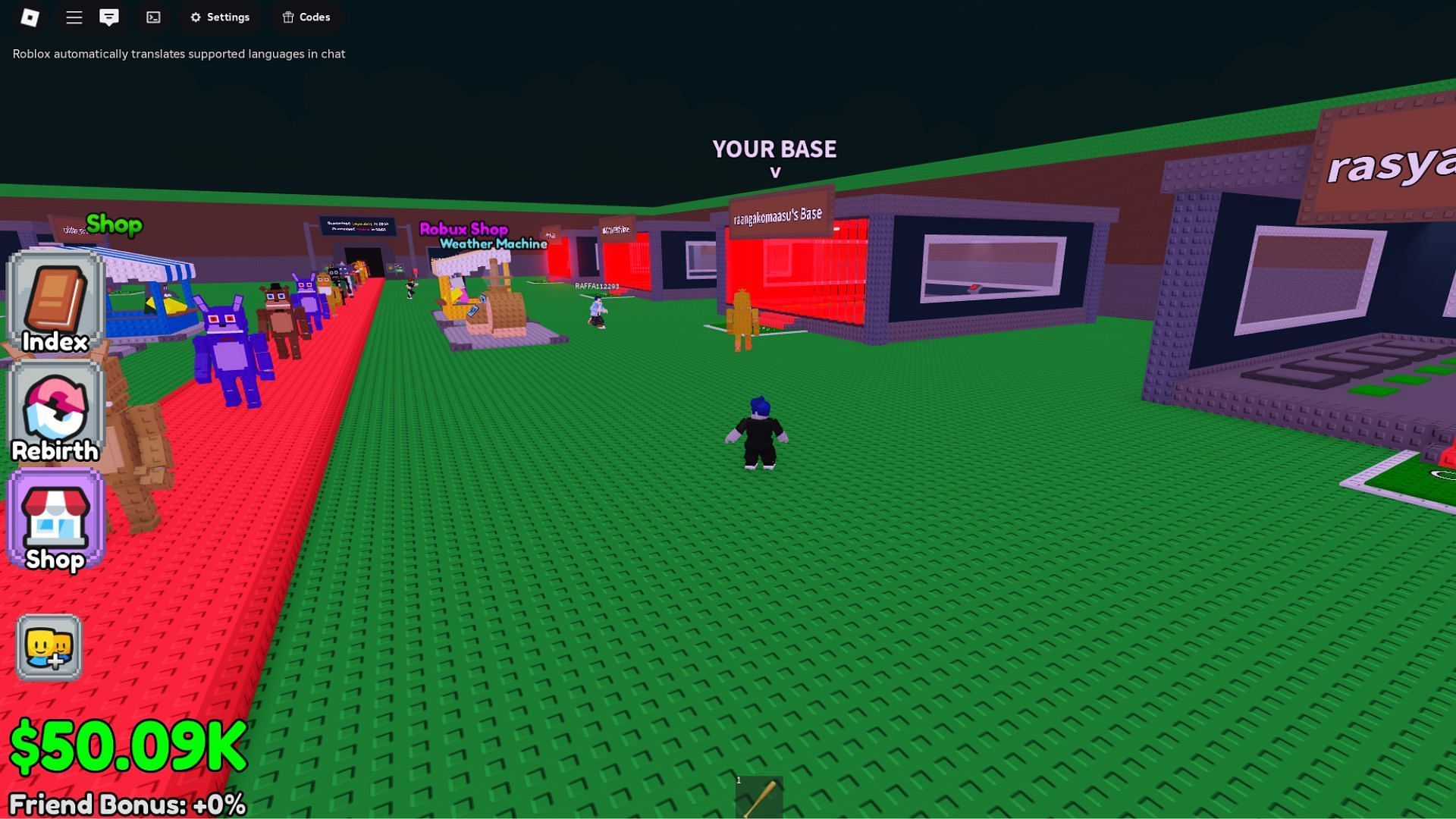 An in-game screenshot (Image via Roblox)